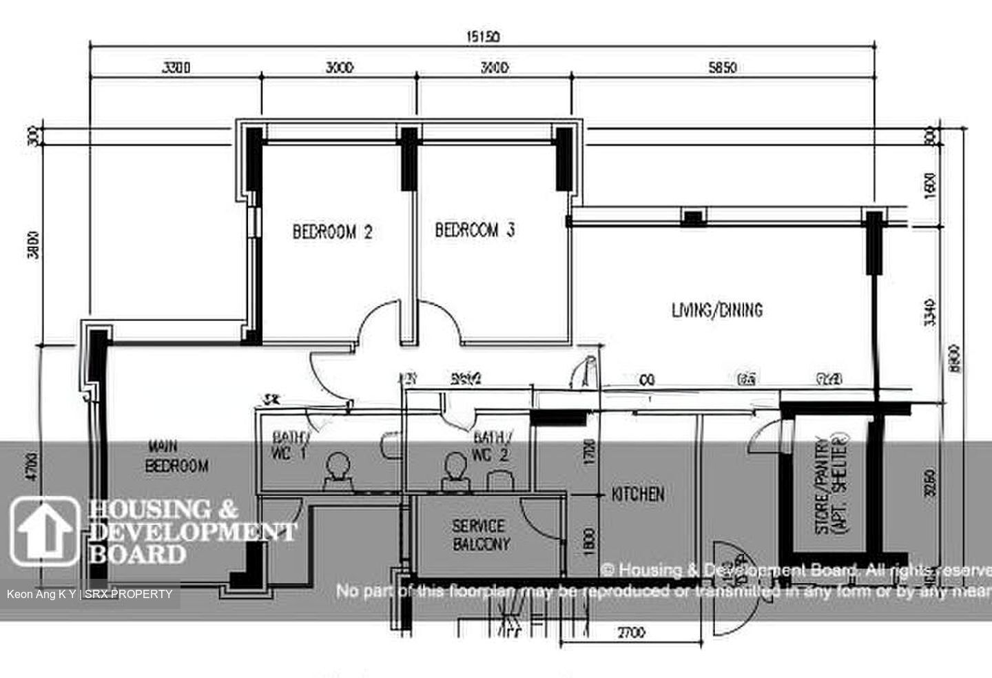 Blk 699C Hougang Street 52 (Hougang), HDB 4 Rooms #580236301